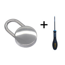 (3.2mm + screwdriver) Disc Lock 316L Stainless Steel