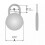 (2mm + screwdriver) Disc Lock 316L Stainless Steel 5