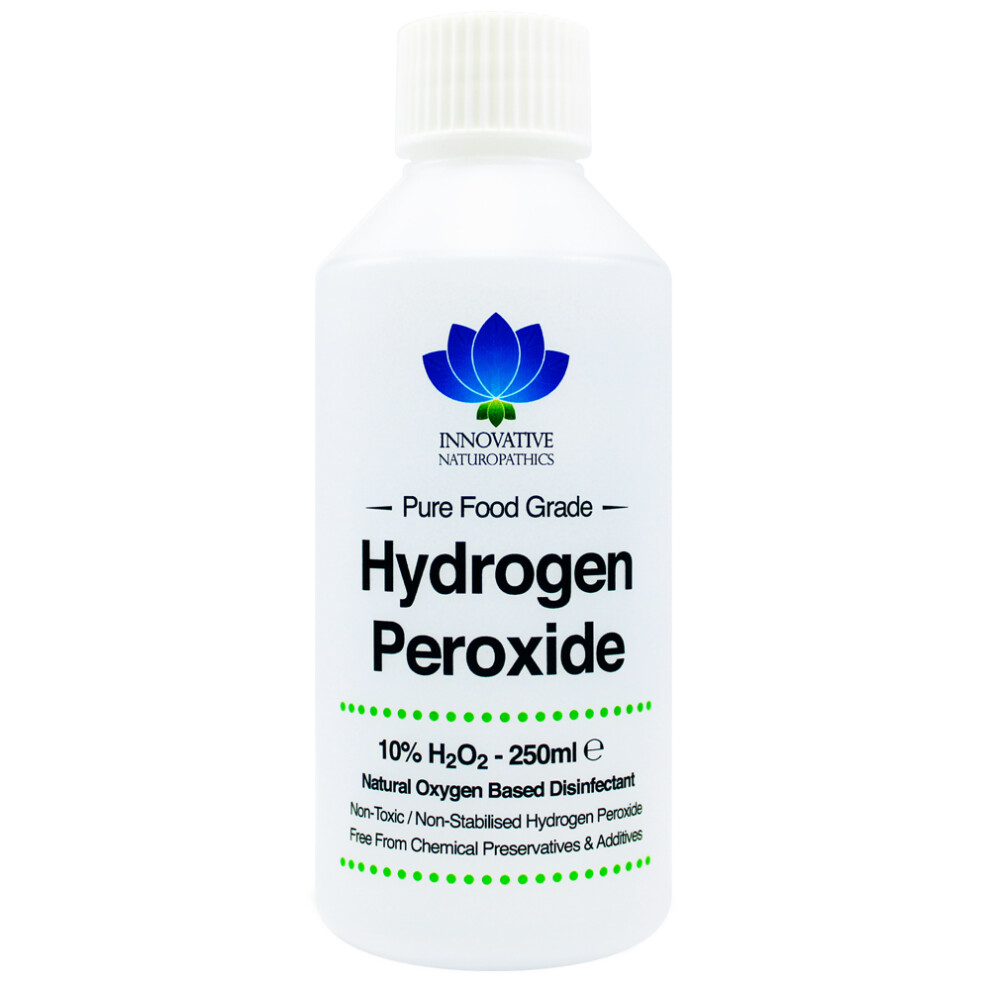 Food Grade Hydrogen Peroxide - Purest Grade 10% - 250ml