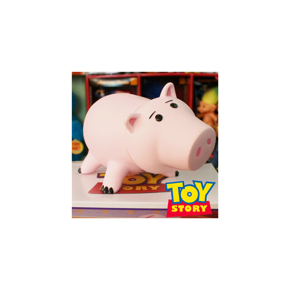 Story 18cm Toy Hamm Piggy Bank Pink Pig Coin Box Pvc Model Kids Toys Gift