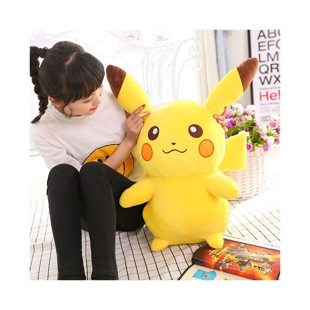 45cm Anime POKEMON Pikachu Large Stuffed Dolls Soft Plush Animal Toy Gift