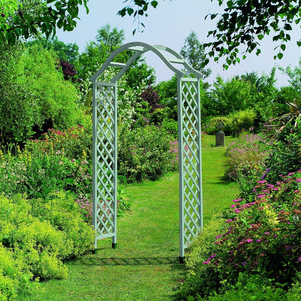 Gardman Elegance Wooden Arch Sea Breeze