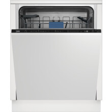 Beko Fully Integrated Standard Dishwasher - Black with Fixed Door Fixing Kit - B Rated