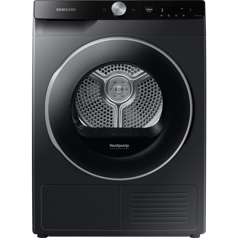 Samsung Series 6 Dv90t6240lb/S1 Wifi Connected 9Kg Heat Pump Tumble Dryer - Black - A+++ Rated