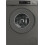 Sharp Sharp ES-NFB814BANA-EN 8kg Washing Machine with 1400 rpm - Matte Dark Grey - A Rated 1