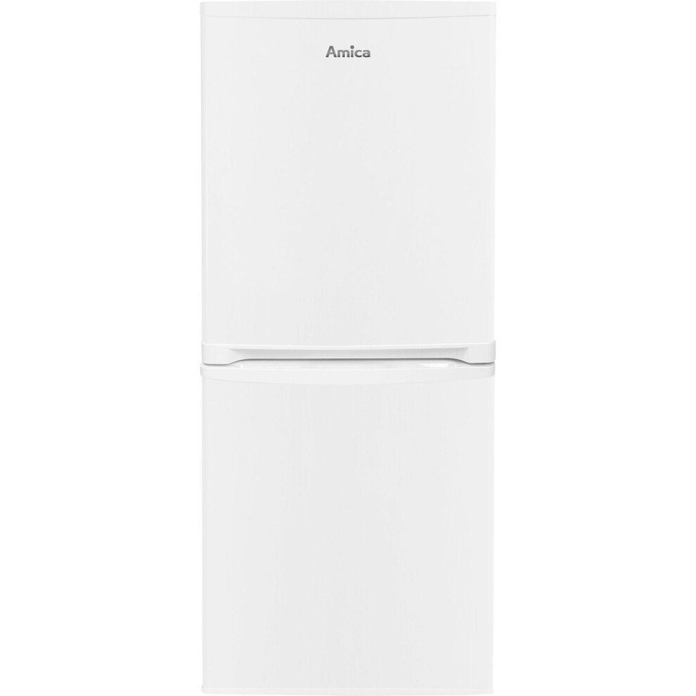 Amica Small Fridge Freezer - White - E Rated