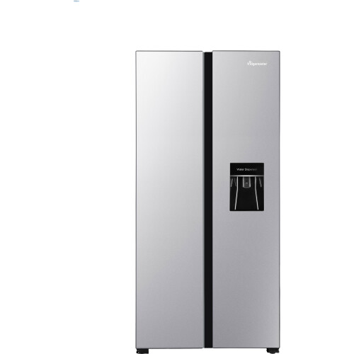 Fridge Master Fridgemaster American Fridge Freezer - Silver - E Rated