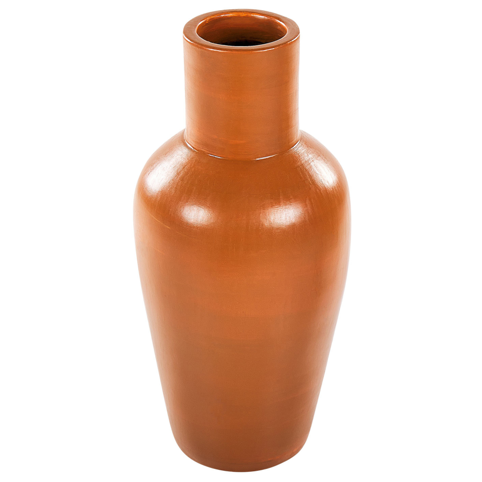Decorative Vase KARFI Ceramic 37 cm Orange