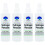 Food Grade Hydrogen Peroxide - Purest Grade 9% - 200ml Spray - 4 Pack 1