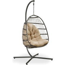 Garden Store Direct Single Folding Hanging Cocoon Swing Seat