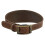 HugglePets (Medium, Tan) HugglePets Leather Hound Dog Collar 1
