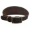HugglePets (Medium, Khaki) HugglePets Leather Hound Dog Collar 1