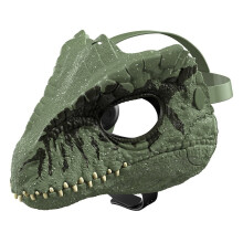 Mattel Jurassic World Dominion Giganotosaurus Mask, Rollspelsleksak med Öppnande Käft & Realistisk Design