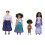 Disney Disney Encanto 4 Doll Family Set 2