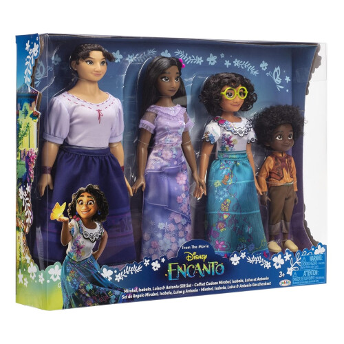 Disney Disney Encanto 4 Doll Family Set