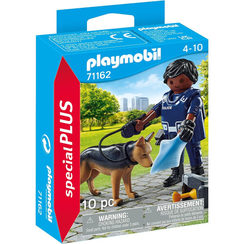 PLAYMOBIL Playmobil 71162 Special Plus Policeman With Dog