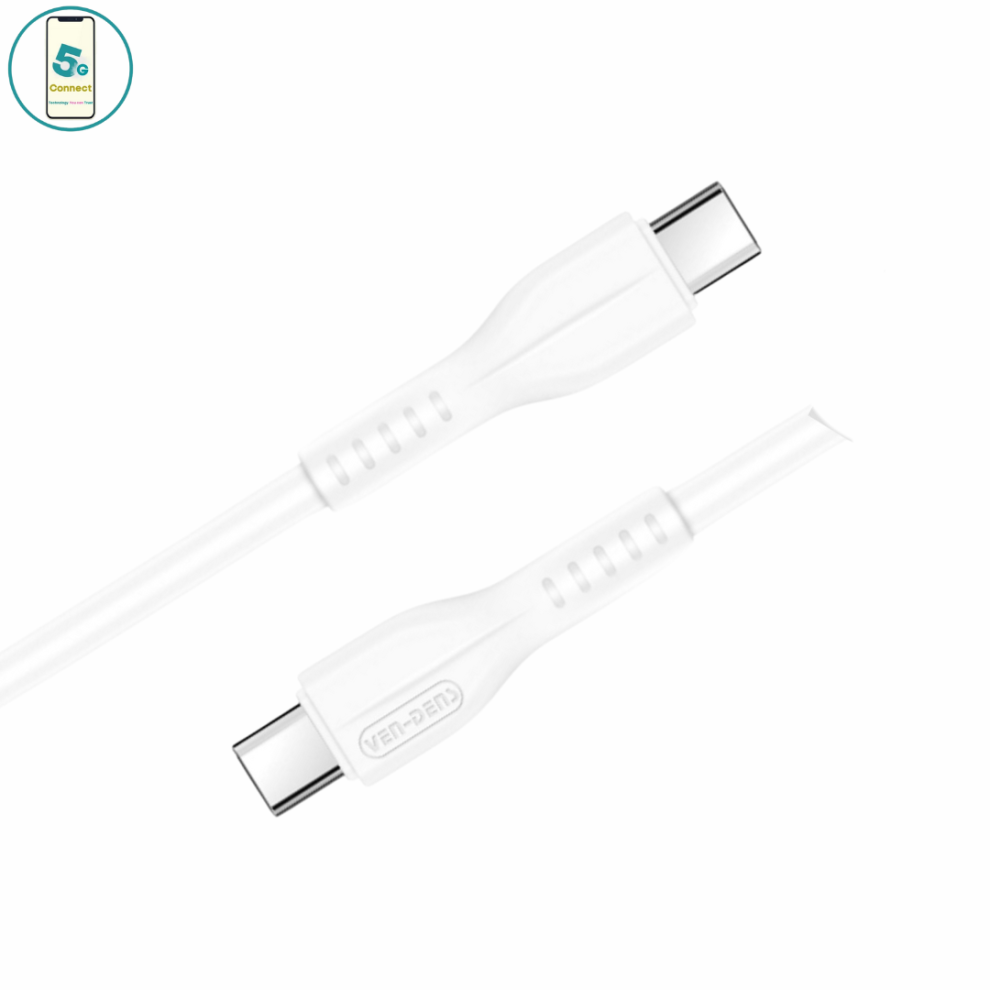 Type C To Type C Charging Cable 2A (1 Metre) White 5060674508207