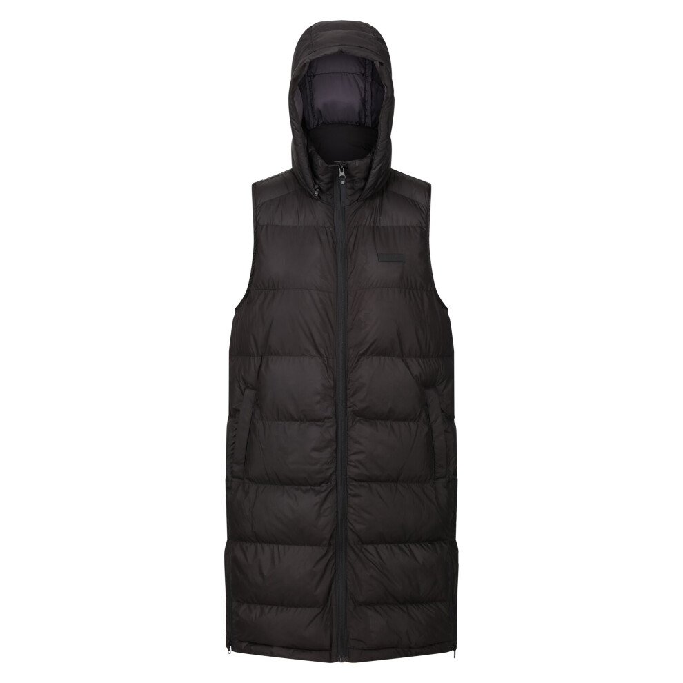 (10 UK, Black) Regatta Womens/Ladies Ganella Long Length Gilet