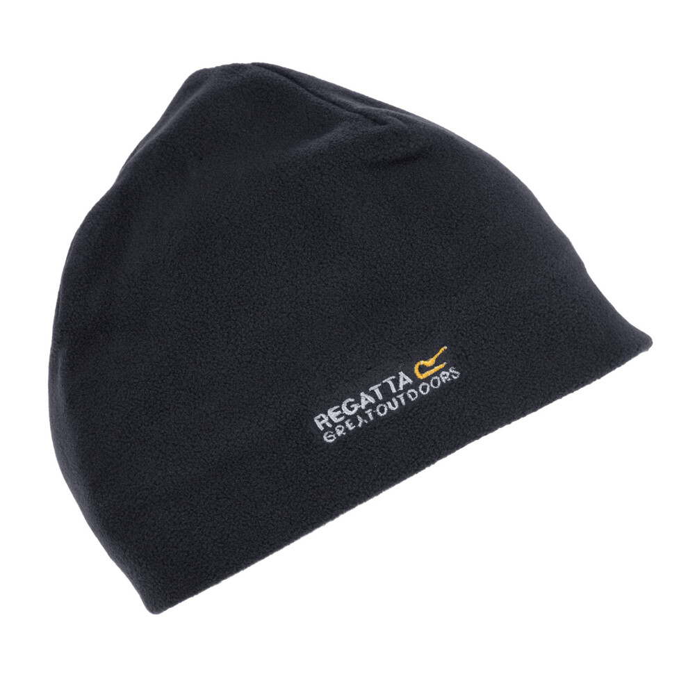 (L/XL, Black) Regatta Great Outdoors Mens Kingsdale Thermal Fleece Beanie Hat