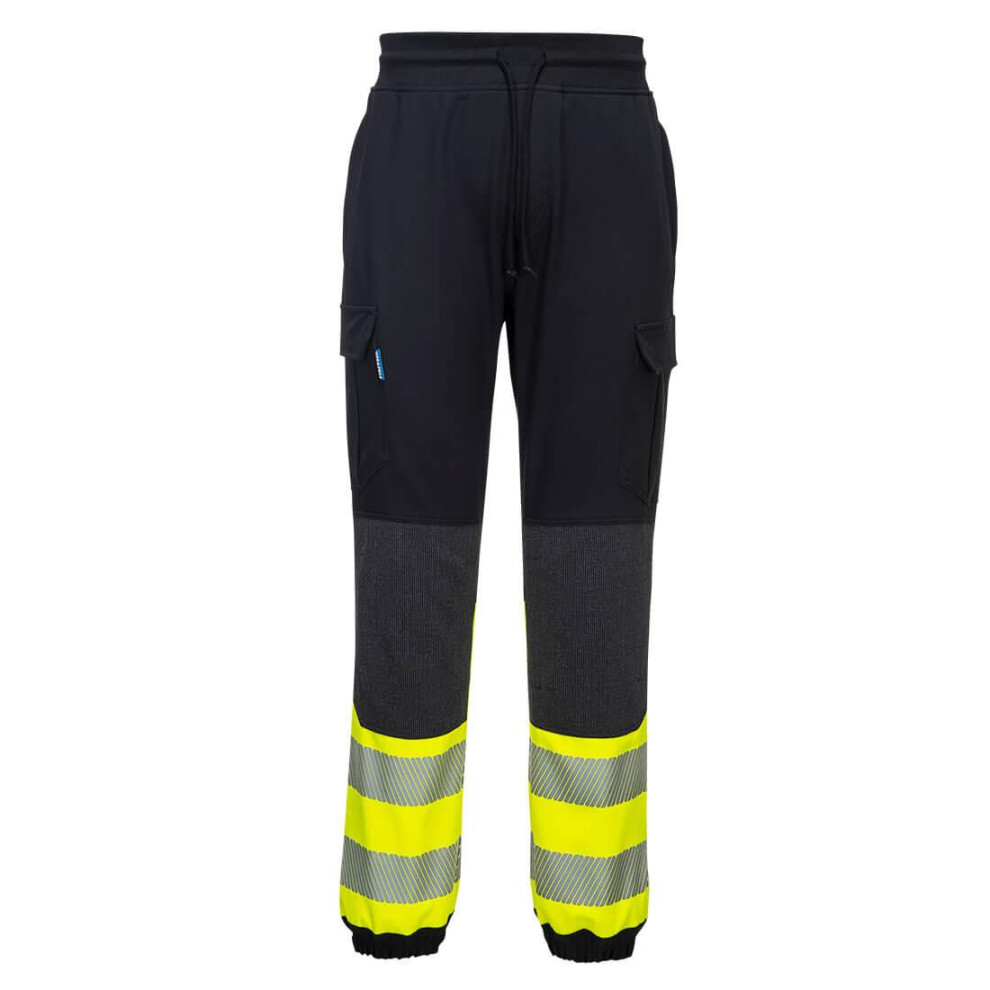 Portwest Mens KX3 Hi-Vis Flexible Jogging Bottoms