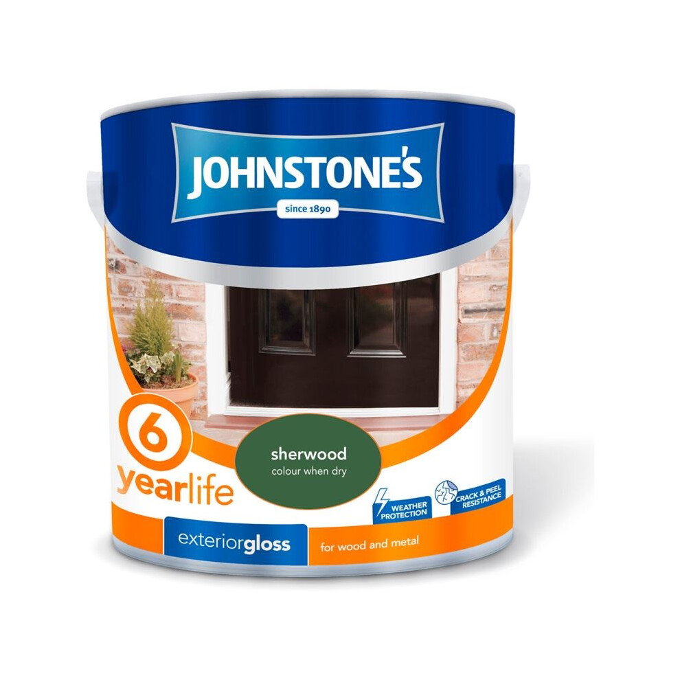 Johnstone's - Exterior Hardwearing Gloss 2.5L - Sherwood