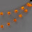 Living And Home Halloween Pumpkin Battery Powered LED String Lights 2