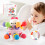 (Blue) Manhattan Ball Baby Rattle & Sensory Teether Toy 13