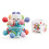 (Blue) Manhattan Ball Baby Rattle & Sensory Teether Toy 14