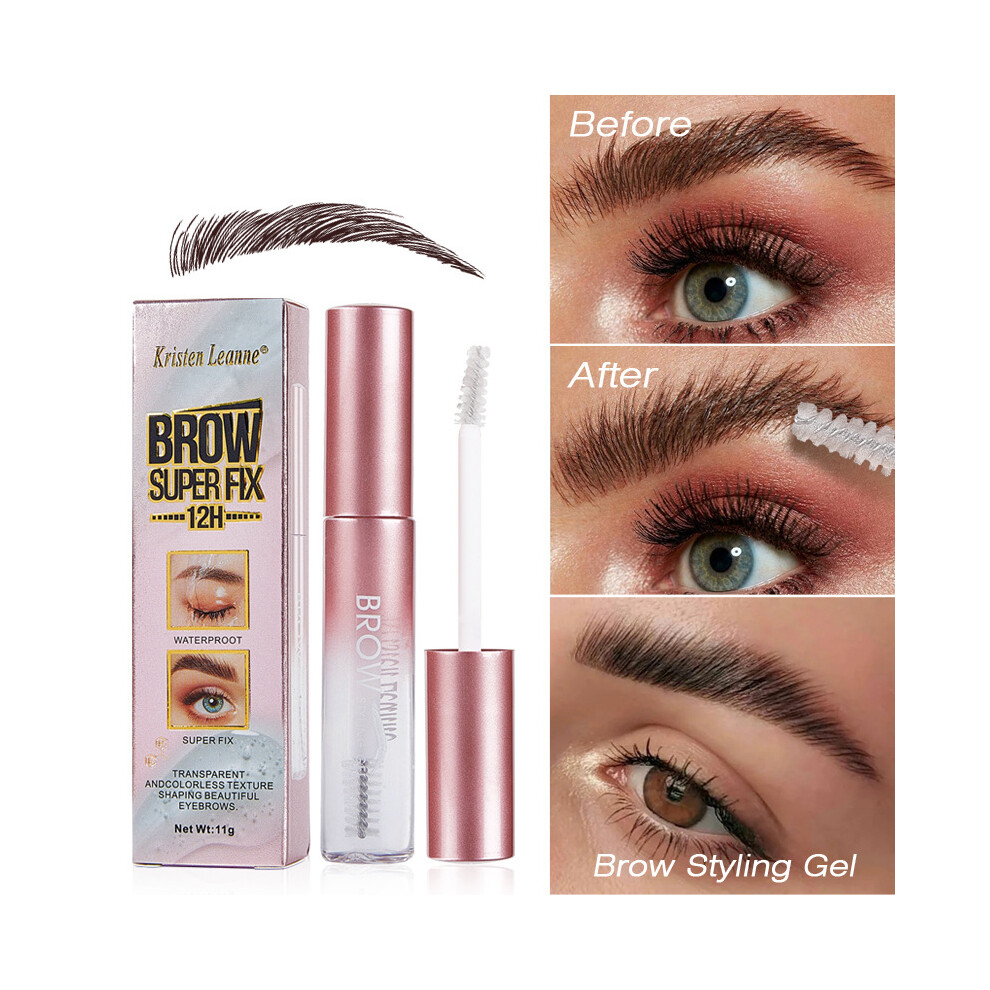 Clear Natural Soap Eyebrow Pomade Styling Gel Waterproof Lasting