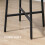 Homcom HOMCOM 80cm Round Kitchen Table, Dining Table for Small Spaces, Steel Leg 5