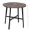 Homcom HOMCOM 80cm Round Kitchen Table, Dining Table for Small Spaces, Steel Leg 2