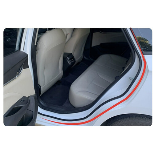 Car Rubber Door Sealing Big D Type Universal 5M 2