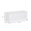 Homcom HOMCOM Storage Chest With Lid, 113L Storage Box, White 2