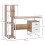 Homcom HOMCOM Computer PC Laptop Desk Table Shelf 2 Drawers Bookstore workstation 2