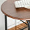 Homcom HOMCOM 3-Piece Bar Table Set 2 Stools Industrial Dining Room W/ Storage Shelf 6