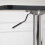 Homcom HOMCOM Adjustable Height Bar Table with Metal Frame and Square Tabletop 6