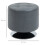 Homcom HOMCOM 360 Swivel Foot Stool PU Footstool with Thick Padding, Grey 2