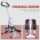Homcom HOMCOM Foldable Stepper Adjustable Step Machine w/ Handlebar LCD Display, Red 2