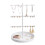Living And Home 3-Tier Retractable Jewelry Display Stand 3
