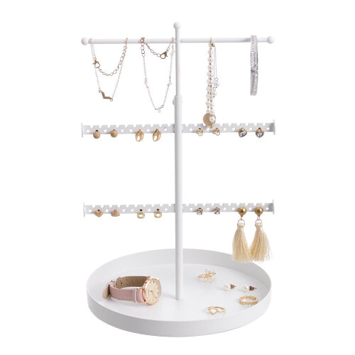 Living And Home 3-Tier Retractable Jewelry Display Stand 2