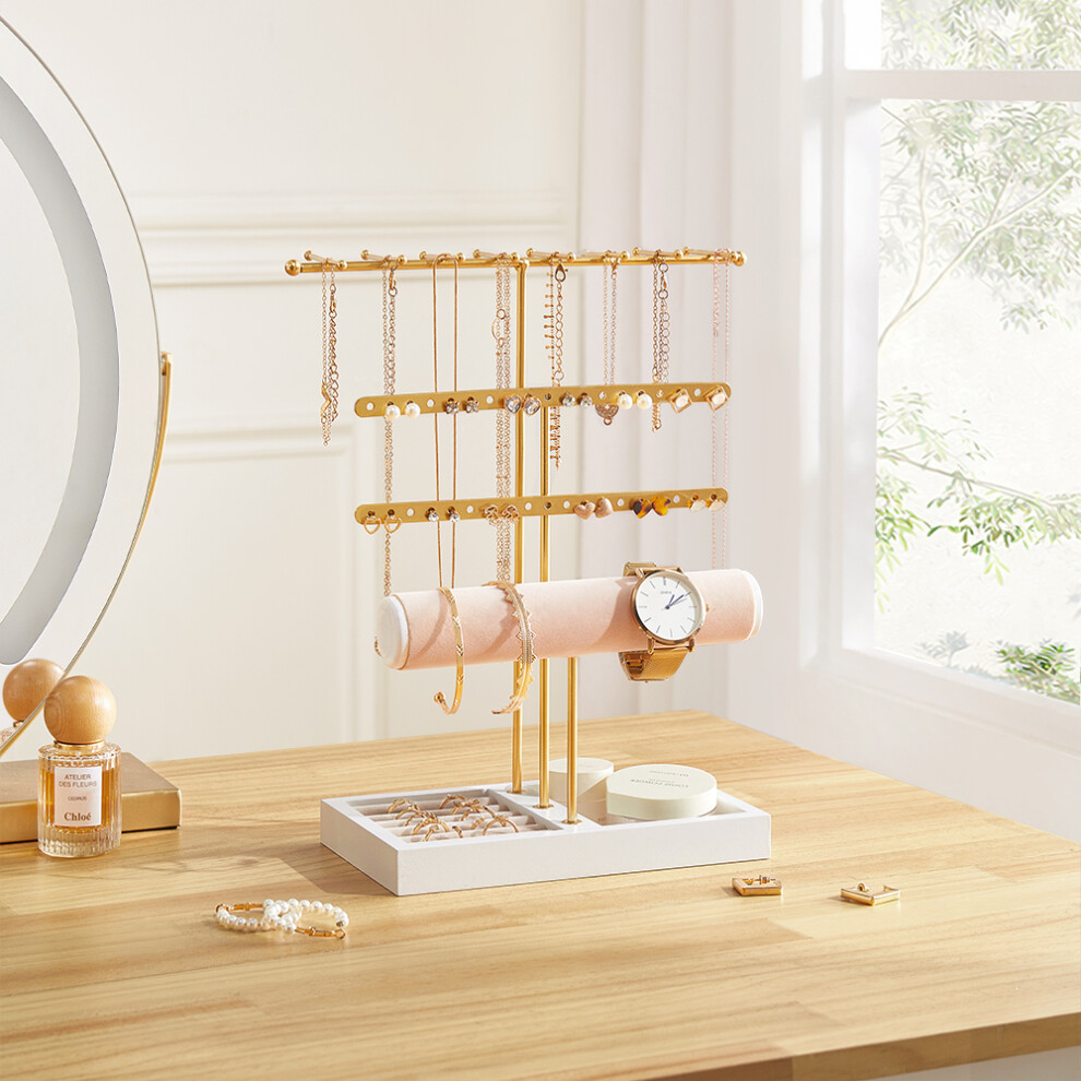 4-Tier Jewelry Display Stand