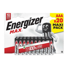 Energizer AAA Max Alkaline - Pack of 20 S30100