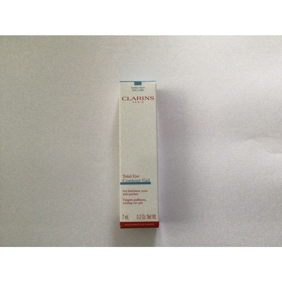 Clarins Total Eye Contour Gel 7ml Boxed