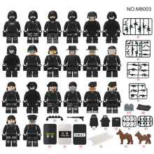 (SWAT M8003) Mini Figure Toy Minifigure Fit Lego Building Block Set Toy