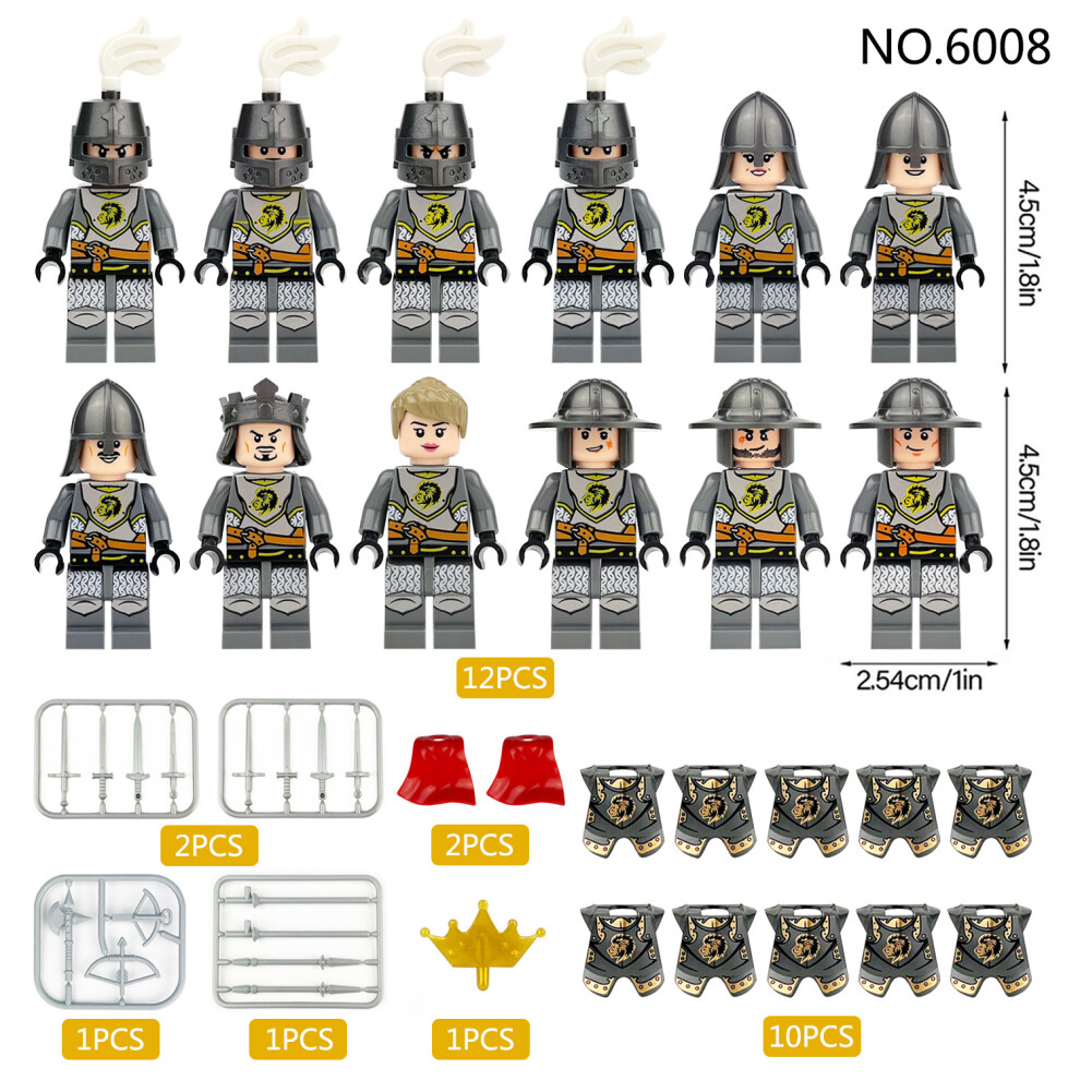 (Soldiers M6008) Mini Figure Toy Minifigure Fit Lego Building Block Set Toy