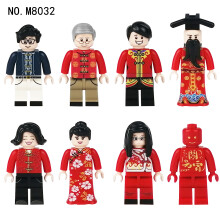 (Chiński styl M8032???) Mini figurka kompatybilna z zestawami klocków LEGO