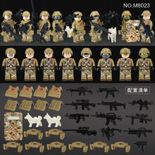 (SWAT M8023) Mini Figure Toy Minifigure Fit Lego Building Block Set Toy