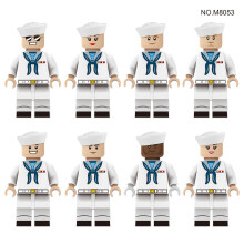 (Navy M8053) Mini Figure Toy Minifigure Fit Lego Building Block Set Toy