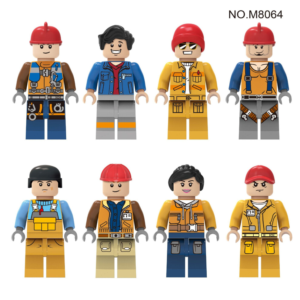 Photos - Action Figures / Transformers  Mini Figure Toy Minifigure Fit Lego Building Block Set Toy(M8064)
