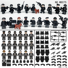(M8075) Mini figurine jouet, minifigurine compatible avec LEGO, ensemble de briques de construction, jouet